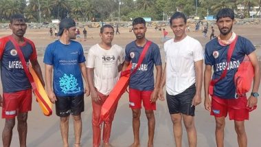 Aksa Beach in Mumbai: मालाड येथील अक्सा बीजवल तैनात जीवरक्षकांकडून 10 जणांना जीवदान, बुडण्यापासून वाचवले