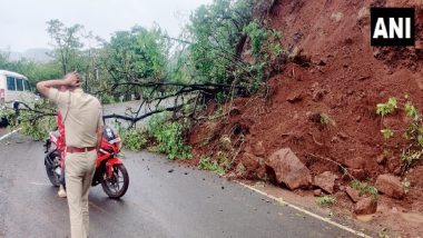 Ambenali Ghat Rock-Slide: आंबेनळी घाटात दरड कोसळली, वाहतूक तात्पूरती बंद