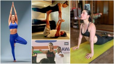 Yoga Day 2023: बॉलिवूड हिट अँड फिट, Bipasha Basu, Malaika Arora ते Kareena Kapoor यांचा योगा, अर्थातच बोल्डनेसचा तडका (See Photo)