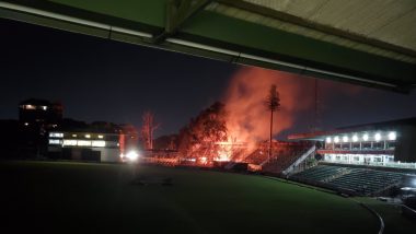 World Cup Qualifier 2023: झिम्बाब्वे विरुद्ध नेदरलँड्स सामन्यानंतर हरारे स्पोर्ट्स क्लबला लागली आग, स्फोट होऊनही कोणतेही नुकसान नाही
