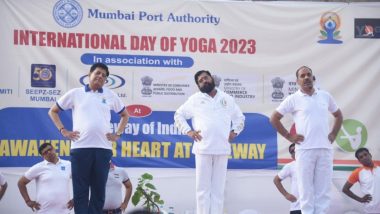 Yoga Day 2023: 9व्या आंतरराष्ट्रीय योग दिनाचा 'वसुधैव कुटुम्बकम' थीमवर  देशभर उत्साह; CM Eknath Shinde ते राज्यपाल रमेश बैस यांनीही केला योगाभ्यास