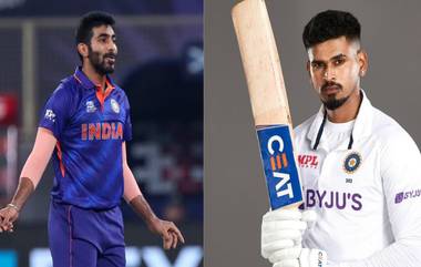 Jasprit Bumrah And Shreyas Iyer Comeback: टीम इंडियासाठी आली आनंदाची बातमी, 'या' मालिकेतून जसप्रीत बुमराह आणि श्रेयस अय्यर संघात करू शकतात पुनरागमन