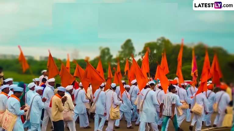 Ashadhi Wari Sant Tukaram Maharaj Palkhi 2024: संत तुकाराम महाराज पालखी सोहळ्यात  माळीनगर मध्ये पार पडला उभं रिंगण सोहळा