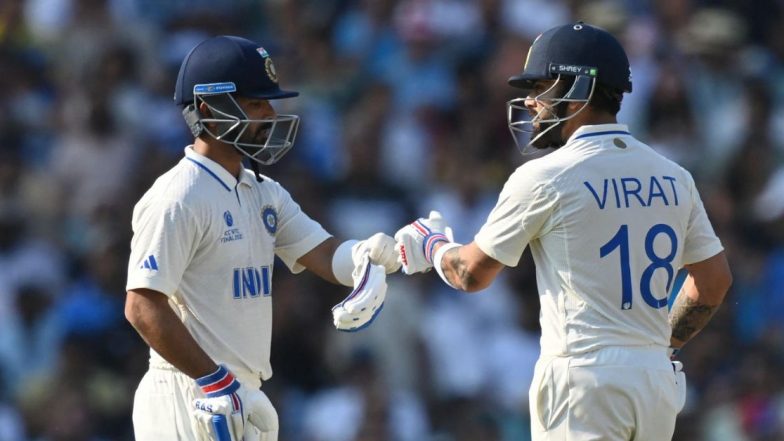IND vs AUS WTC Final 2023 Day 5 Live Score Update: पाचव्या दिवशी अजिंक्य रहाणे आणि विराट कोहली क्रीजवर हजर, भारत विजयापासून 280 धावा दूर