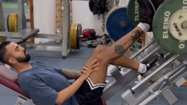 KL Rahul Health Update: केएल राहुलने जिममध्ये व्यायाम करण्यास केली सुरुवात, व्हिडिओ केला शेअर