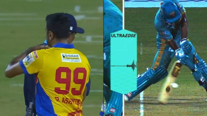 2 Reviews in One Ball: एकाच चेंडूवर दोन डीआरएस, अंपायरच्या निर्णयानंतर अश्विनने घेतला दुसरा रिव्ह्यू; पहा पूर्ण व्हिडिओ
