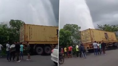 Water Cut in Navi Mumbai Today: कंटेनर चालकाचा वाहनावरिल सुटला ताबा; थेट पाईपलाईनला आदळला, पाईपलाईन फुटल्यामुळे 'या' भागात पाण्याची टंचाई