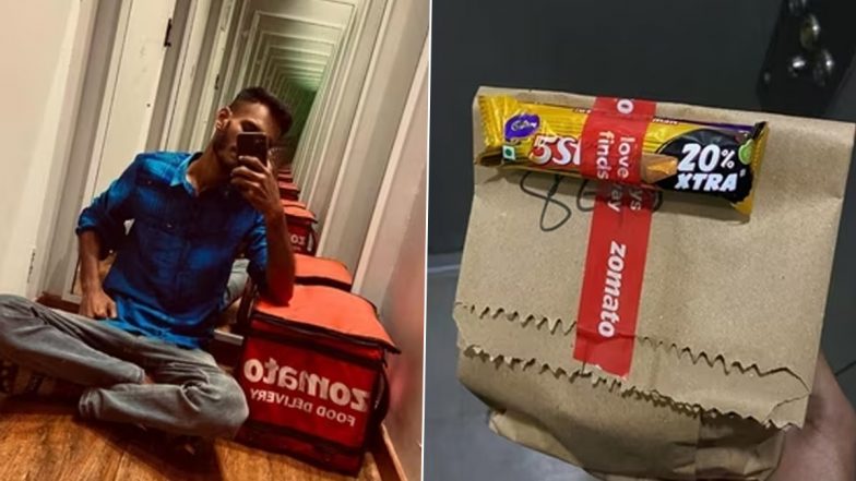 Zomato Boy Celebrate Birthday: झोमॅटोसाठी काम करणाऱ्या तरुणाने असा साजरा केला वाढदिव; झौमॅटोने दिलं रिटर्न गिफ्ट