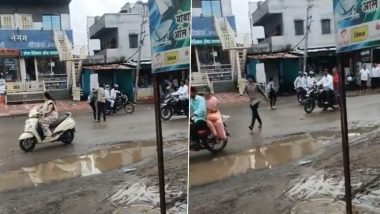 Girl Molested In Ahmednagar : नगर जिल्ह्यात दिवसाढवळ्या रस्त्यावर मुलीची छेडखानी,व्हिडिओच्या माध्यमातून आरोपी पोलीसांच्या ताब्यात
