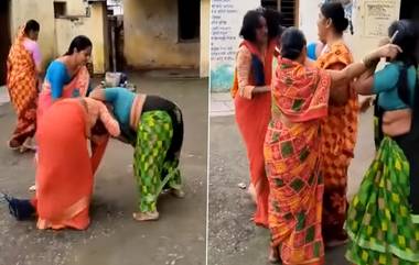 Beed Viral Video: शिक्षिका आणि खिचडी शिजवणाऱ्या महिलेमध्ये तुफान हाणामारी; Watch Video