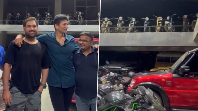 MS Dhoni Bike Collection Video: धोनीचे बाईक कलेक्शन पाहुन हैराण झाला व्यंकटेश प्रसाद