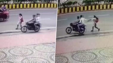 Viral Video:  मोटारसायकलवरून आलेल्या दोन चोरांनी तरुणीच्या हातातून फोन हिसकावला, पुढे जे झाले ते पाहून बसेल धक्का