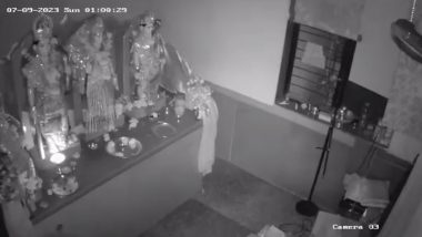 Dombivli Crime:  चोरट्याने मंदिरातील दानपेटीतले पैसे लुटले, सीसीटीव्ही कॅमेरात झाले कैद