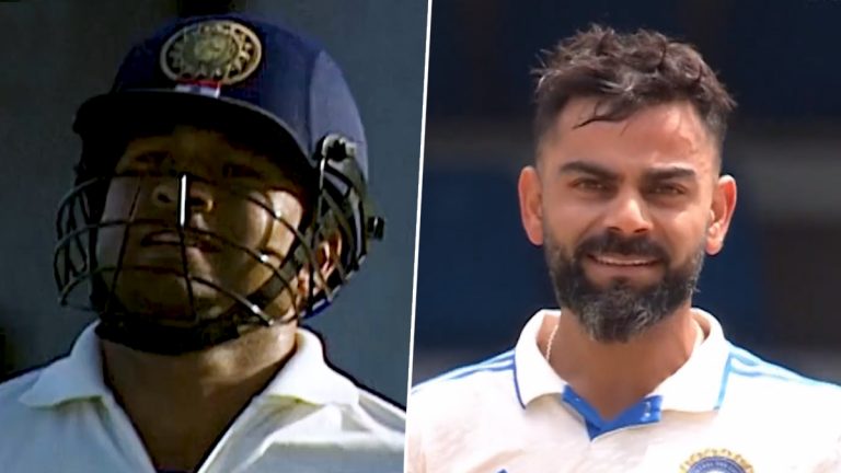 Sachin Tendulkar And Virat Kohli Connection: विराट कोहलीचे शतका सोबत जुळुन आला आश्चर्यकारक योगायोग, सचिन तेंडुलकरशी आहे खास संबंध; Watch Video