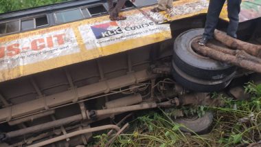 Pune Accident: कल्याण-भीमाशंकर एसटी बस पुलावरुन ओढ्यात कोसळली, अपघातात काही प्रवासी गंभीर जखमी