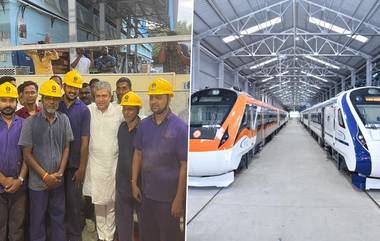 Vande Bharat Express Comes In New Colours: आता नव्या रंगात दिसणार वंदे भारत एक्सप्रेस; प्रस्तावित रंगसंगती केशरी आणि राखाडी रंगाची असणार