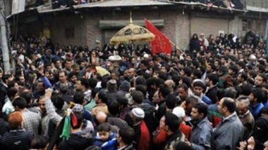 Muharram Procession in J&K: ऐतिहासिक! तब्बल 3 दशकांनंतर श्रीनगरच्या रस्त्यावरून निघाला मोहरमचा ताजिया; 1989 मध्ये  घालण्यात आली होती बंदी 