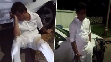 Ahmedabad Accident: अहमदाबाद मध्ये नशेत धुंद BMW कारचालकाने बेदारक ड्रायव्हिंग करत अनेक ठिकाणी ठोकली गाडी; चालक अटकेत (Watch Video)