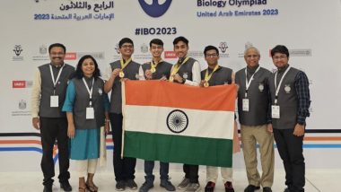 India Historic Victory: इंटरनॅशनल बायोलॉजी ऑलिम्पियाडमध्ये टीम इंडियाचा ऐतिहासिक विजय, 4 विद्यार्थ्यांनी जिंकले प्रथमच सुवर्णपदक