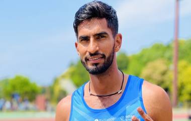 Asian Athletics Championships 2023: आशियाई अॅथलेटिक्स चॅम्पियनशिपमध्ये कृष्ण कुमारने 800 मीटर फेरीत रौप्य पदक जिंकले, भारताच्या पदकांची संख्या पोहोचली 17 वर