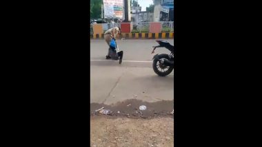 Madhya Pradesh: तरुणीला छेडणाऱ्या पोलिसाकडून धुलाई, व्हिडिओ सोशल मीडियावर व्हायरल