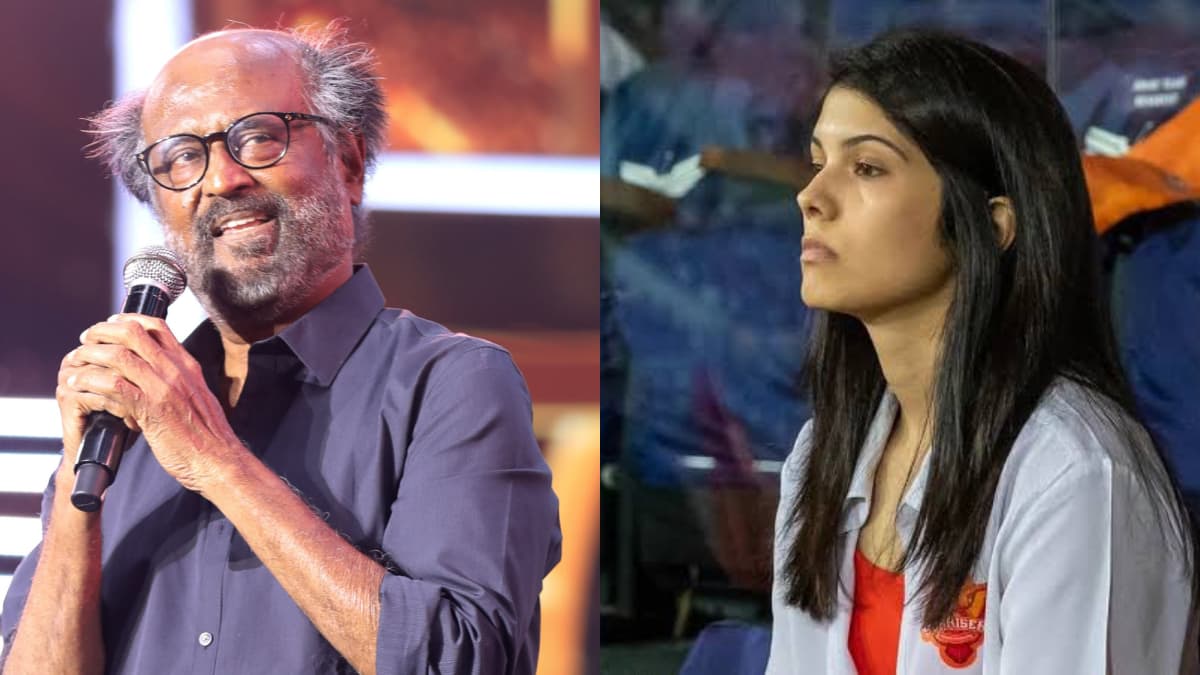 Rajinikanth On Kavya Maran: 'आयपीएलमध्ये काव्याचे दुःख बघवत नाही', रजनीकांतने वडिलांना केली विनंती; म्हणाले....