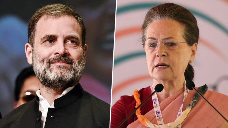 Sonia Gandhi, Rahul Gandhi प्रवास करत असलेल्या विमानाचं Bhopal Airport वर Emergency Landing