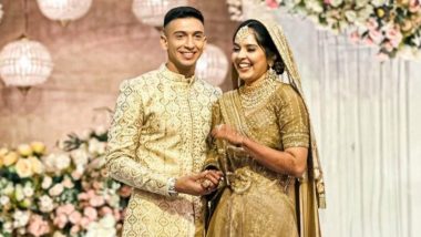 Sahal Abdul Samad and Reza Farhat Wedding: भारतीय पुरुष फुटबॉल संघाचा स्टार अडकला बॅडमिंटनपटू रेझा फरहसोबत विवाहबंधनात, नेटिझन्स दिल्या शुभेच्छा