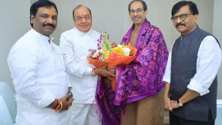 Shankarsinh Waghela Meets Uddhav Thackeray: गुजरातचे माजी मुख्यमंत्री शंकरसिंह वाघेला यांनी घेतली उद्धव ठाकरेंची भेट