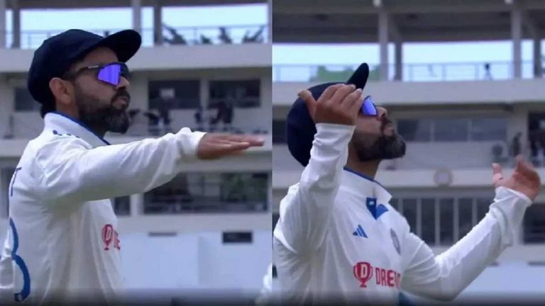 Virat Kohli Dancing: किंग कोहलीने भरमैदानात केला जबरदस्त डान्स, किलर डान्स मूव्ह्स पाहून तुम्हीही व्हाल फॅन; Watch Video