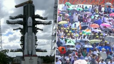 Chandrayaan 3 चं काऊंटडाऊन सुरू; सतीश धवन अंतरिक्ष केंद्रात जमले नागरिक (Watch Video)