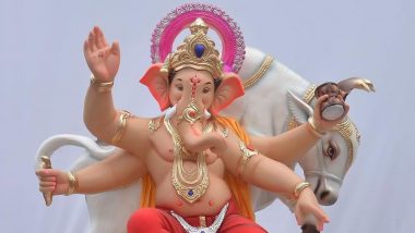 Eco-friendly Lord Ganesha idol: गणेश चतुर्थीच्या आधी मुंबईत पर्यावरणपूरक 18 फूट कागदी गणेशमूर्तीची तयारी सुरू