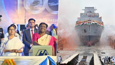 INS Vindhyagiri: 'INS विंध्यगिरी' युद्धनौकचे राष्ट्रपतींकडून उद्घाटन
