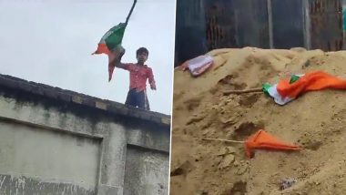 Flag Insluted In West Bengal: 77 व्या स्वातंत्र्यदिना निमित्त लहान मुलांकडून राष्ट्रध्वजाचा अपमान, राष्ट्रध्वज फेकला जमिनीवर, व्हिडिओ व्हायरल