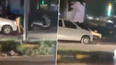 Haryana Road Rage Incident: डॉक्टरला धडक देऊन गाडीच्या बोनेटवर 50 मीटरपर्यंत ओढलं; पंचकुलामध्ये रोड रेजची घटना, Watch Video
