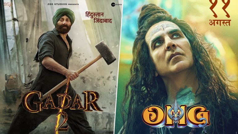 Gadar 2 and OMG 2 Box Office Collection Day 5: 'गदर 2' ने रिलीजच्या पाचव्या दिवशी 55.40 कोटी आणि 'OMG 2' ने 17.10 कोटींची कमाई, जाणून घ्या एकूण कलेक्शन