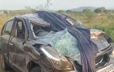 Car Drowned:  गोदावरी येथे मोठी दुर्घटना, कालव्यात कार पडल्याने सहा जण बुडाले (Watch Video)