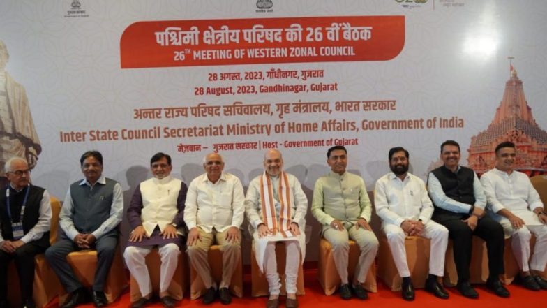 Western Zonal Council Meet: 'मराठी भाषेला अभिजात भाषेचा दर्जा मिळावा, दुष्काळग्रस्त भागांना पाणी पुरविणाऱ्या प्रकल्पांना केंद्राने मदत करावी'; CM Eknath Shinde यांची केंद्राकडे विनंती