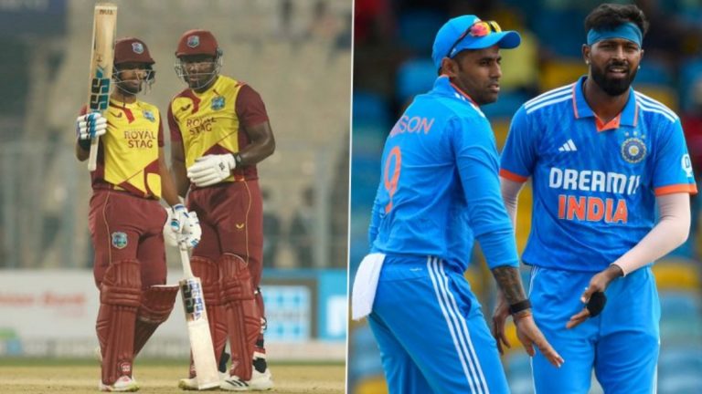 IND vs WI 4th T20 Live Toss Update: चोथ्या टी-20 सामन्यात वेस्ट इंडिजने टाॅस जिंकून प्रथम फलंदांजी करण्याचा घेतला निर्णय, पहा दोन्ही संघांची प्लेइंग-11