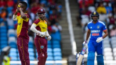 West Indies Beat India: पहिल्या टी-20 रोमांचक लढतीत भारताचा 4 धावांनी पराभव, वेस्ट इंडिजने मालिकेत घेतली 1-0 अशी आघाडी