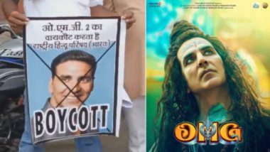 राष्ट्रीय हिंदू परिषदाची 'OMG 2' बाबत घोषणा, Akshay Kumar ला कानशिलात मारणाऱ्याला देणार 10 लाख रुपये