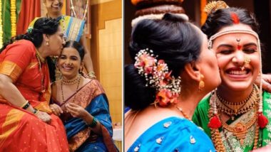 Seema Chandekar यांच्या दुसर्‍या लग्नात सासू ला जोडवी घालताना सून Mitali Mayekar भावूक (Watch Video)