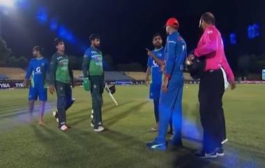 Babar Azam Angry On Mohammad Nabi Video: दुसऱ्या वनडेनंतर बाबर आझम मोहम्मद नबीवर भडकला, व्हिडिओ झाला व्हायरल