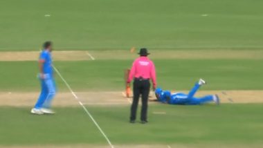 IND vs AUS 1st ODI: सूर्यकुमार यादव बनला 'चित्ता', चेंडूवर झेपावला आणि रॉकेट थ्रो मारुन उडवला स्टंम्प, पहा व्हिडिओ