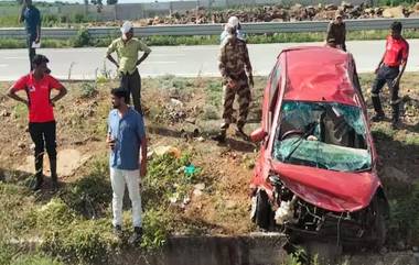 Samruddhi Mahamarg Accident: गौरी-गणपतीसाठी अमरावतीला जाणाऱ्या कुटुंबावर काळाचा घाला, एकाचा मृत्यू