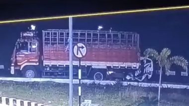Tamilnadu Accident Video: तामिळनाडू महामार्गावर वेगवान व्हॅनची ट्रकला धडक, 6 जणांचा मृत्यू