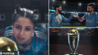 ICC World Cup 2023 Promo Video: स्टार स्पोर्ट्सने प्रदर्शित केला वर्ल्ड कपचा प्रोमो, विराट कोहली, रवींद्र जडेजासोबत दिसली शहनाज गिल, पाहा व्हिडिओ
