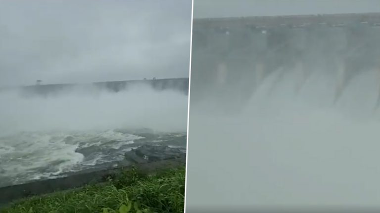 Dam Overflow: ओव्हरफ्लो मुळे उकाई धरणाचे 15 दरवाजे उघडले, अनेक गावांना दिला सर्तकेचा इशारा