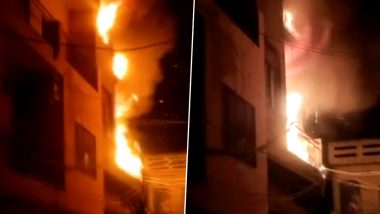 Delhi Fire: दिल्लीतील तीन मजली इमारतीला भीषण आग, अग्निशमन विभाग आगीवर नियंत्रण मिळवण्याचे प्रयत्न सुरु