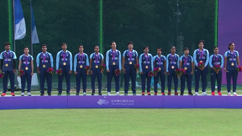 Indian Women's Cricket Team Gold Medal Ceremony Video: भारतीय महिला क्रिकेट संघाचा ऐतिहासिक सुवर्ण पदक सोहळा, प्रत्येक भारतीयाला वाटेल आभिमान; पहा व्हिडिओ